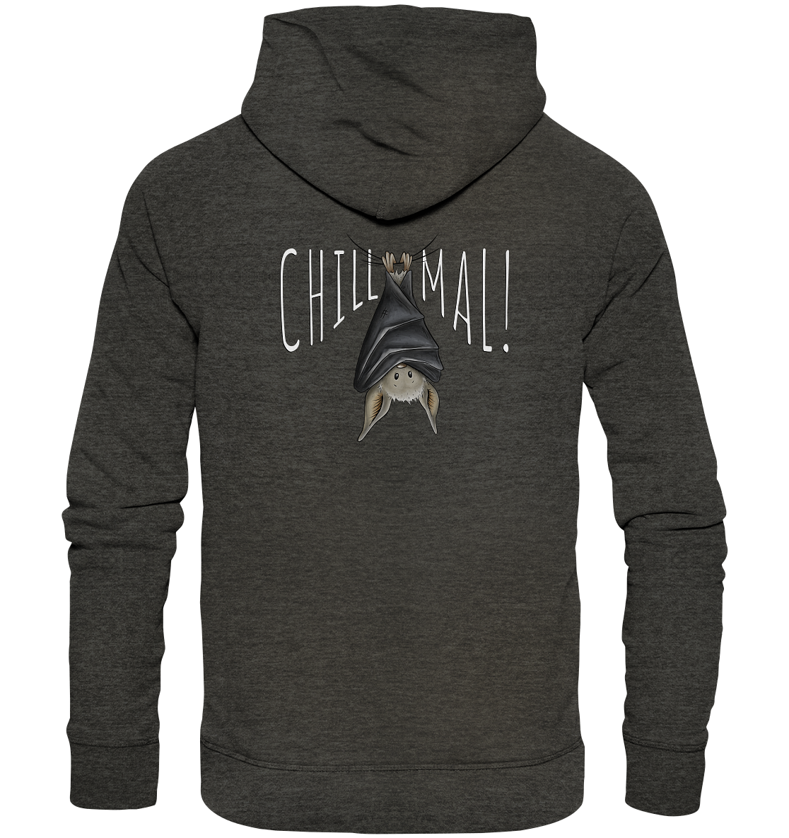 Chill Mal gemütliche Fledermaus - Organic Hoodie