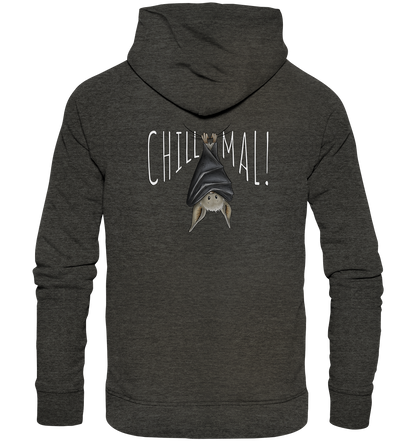 Chill Mal gemütliche Fledermaus - Organic Hoodie