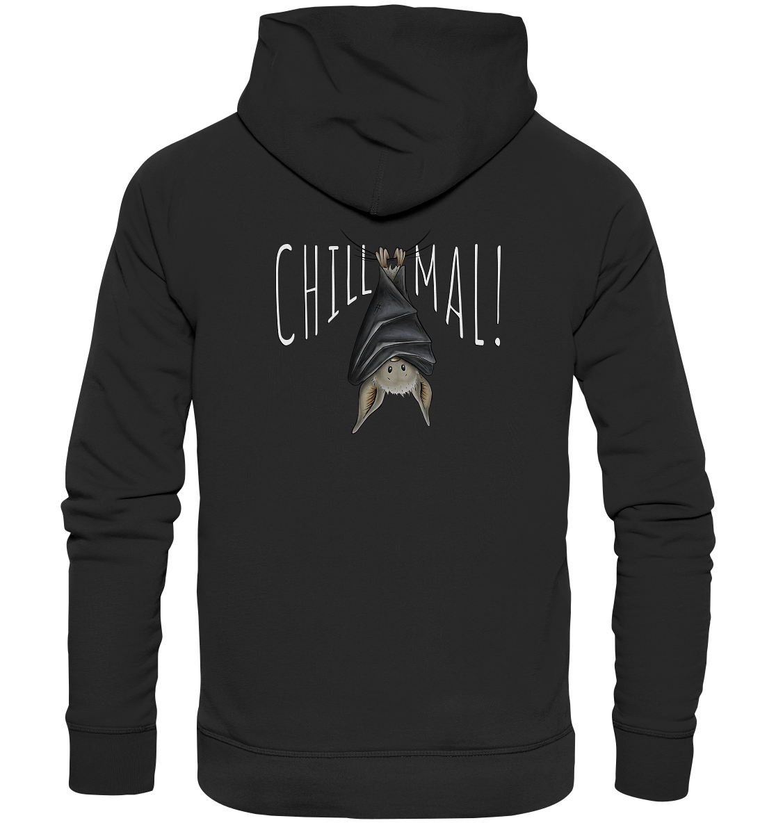 Chill Mal gemütliche Fledermaus - Organic Hoodie