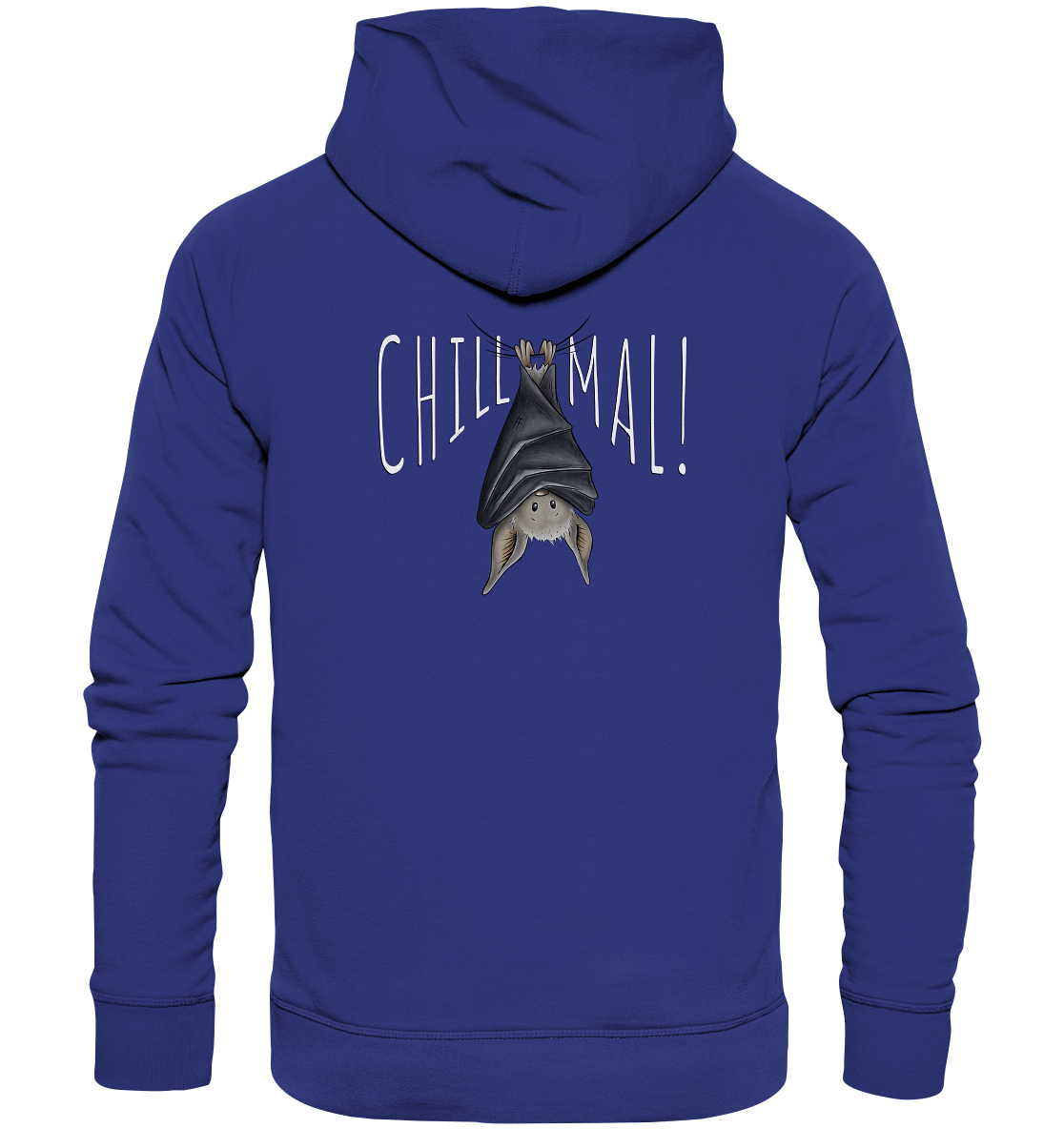 Chill Mal gemütliche Fledermaus - Organic Hoodie