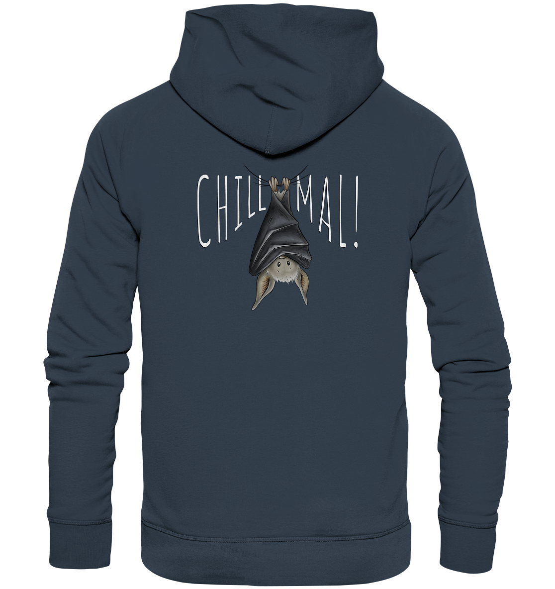 Chill Mal gemütliche Fledermaus - Organic Hoodie