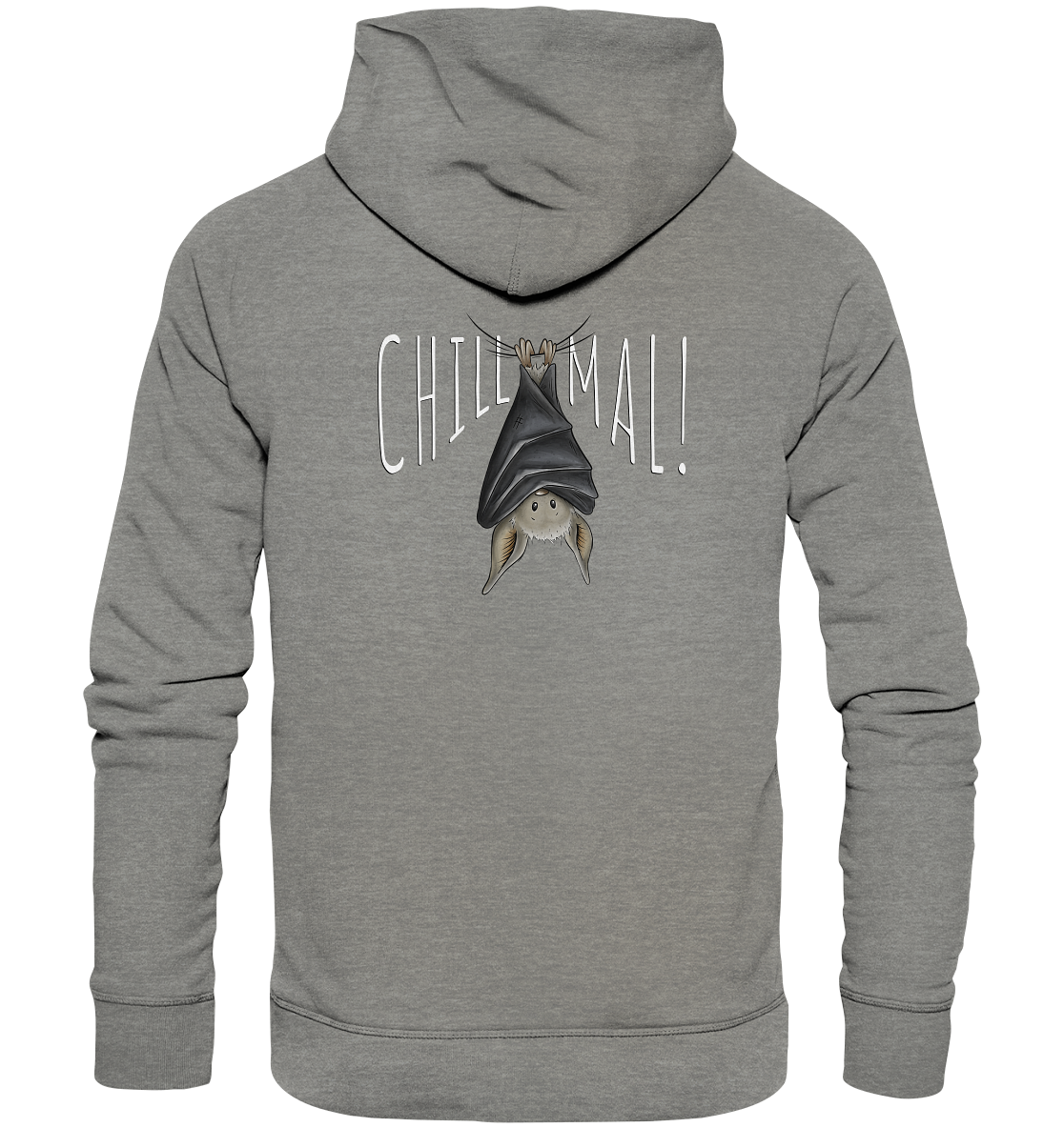 Chill Mal gemütliche Fledermaus - Organic Hoodie