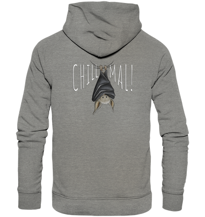 Chill Mal gemütliche Fledermaus - Organic Hoodie