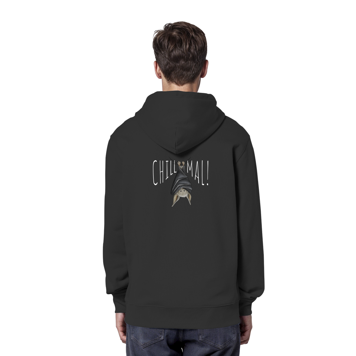 Chill Mal gemütliche Fledermaus - Organic Hoodie