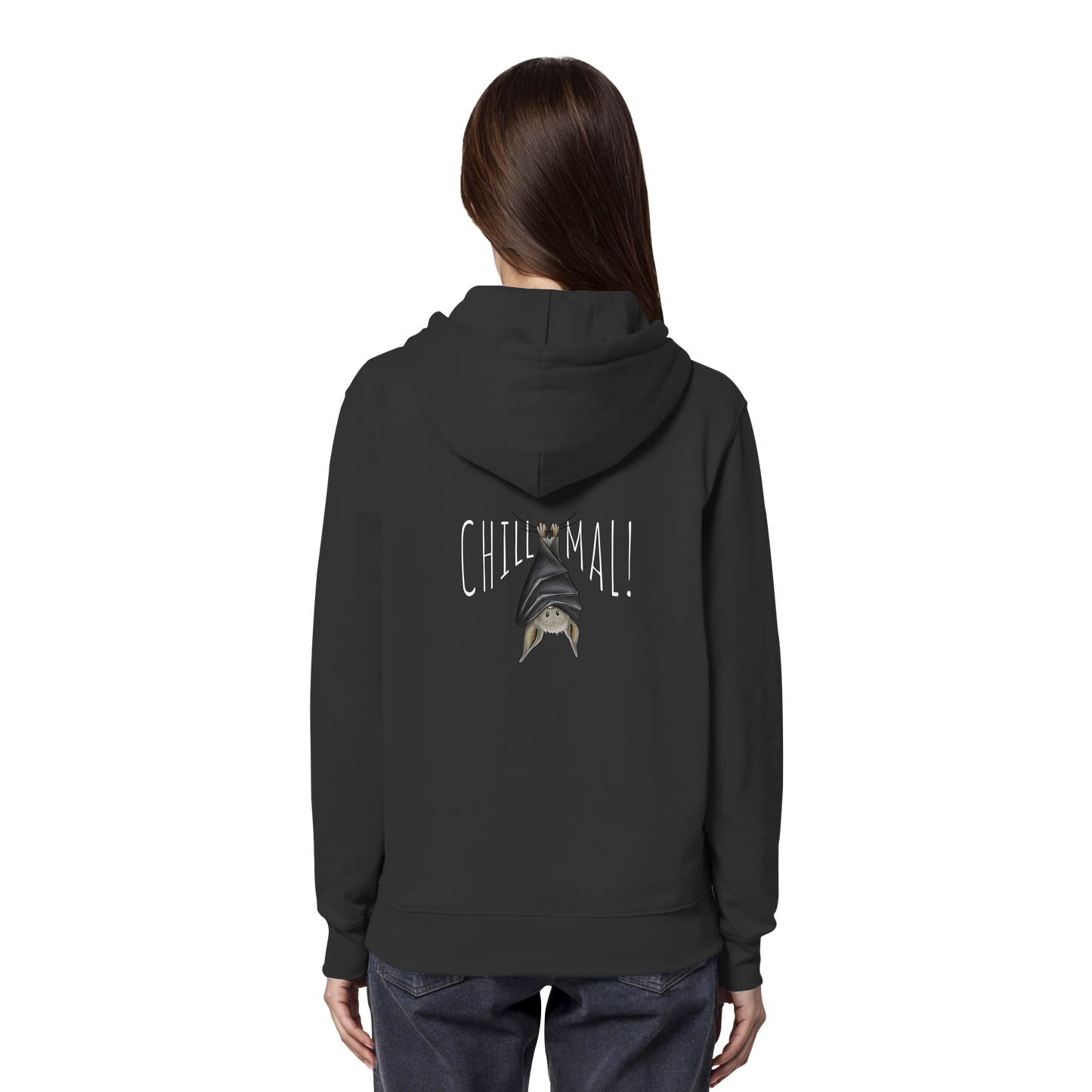 Chill Mal gemütliche Fledermaus - Organic Hoodie