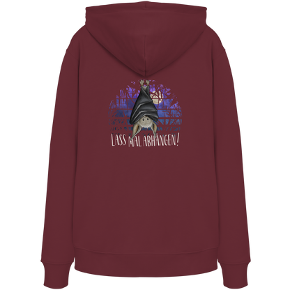 Lass mal abhängen Fledermaus - Organic Hoodie