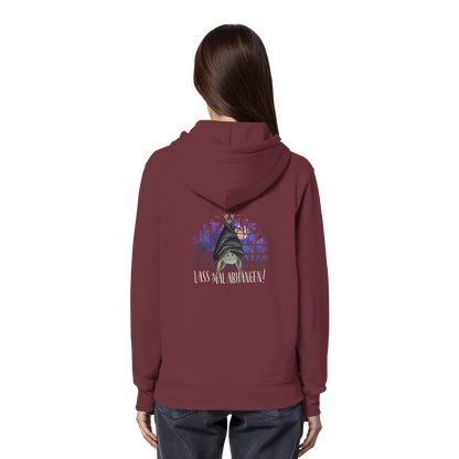 Lass mal abhängen Fledermaus - Organic Hoodie