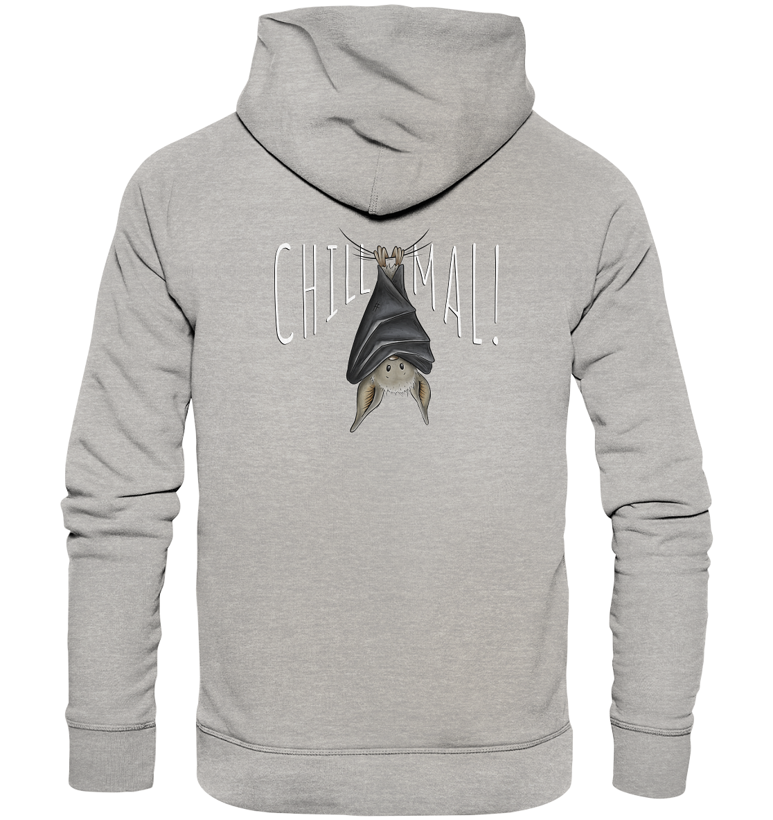 Chill Mal gemütliche Fledermaus - Organic Hoodie