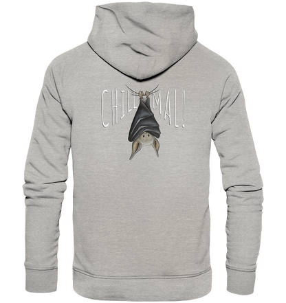 Chill Mal gemütliche Fledermaus - Organic Hoodie
