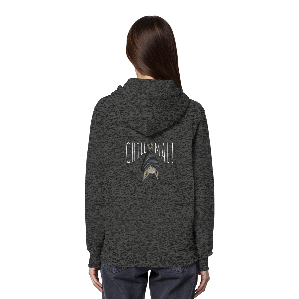 Chill Mal gemütliche Fledermaus - Organic Hoodie