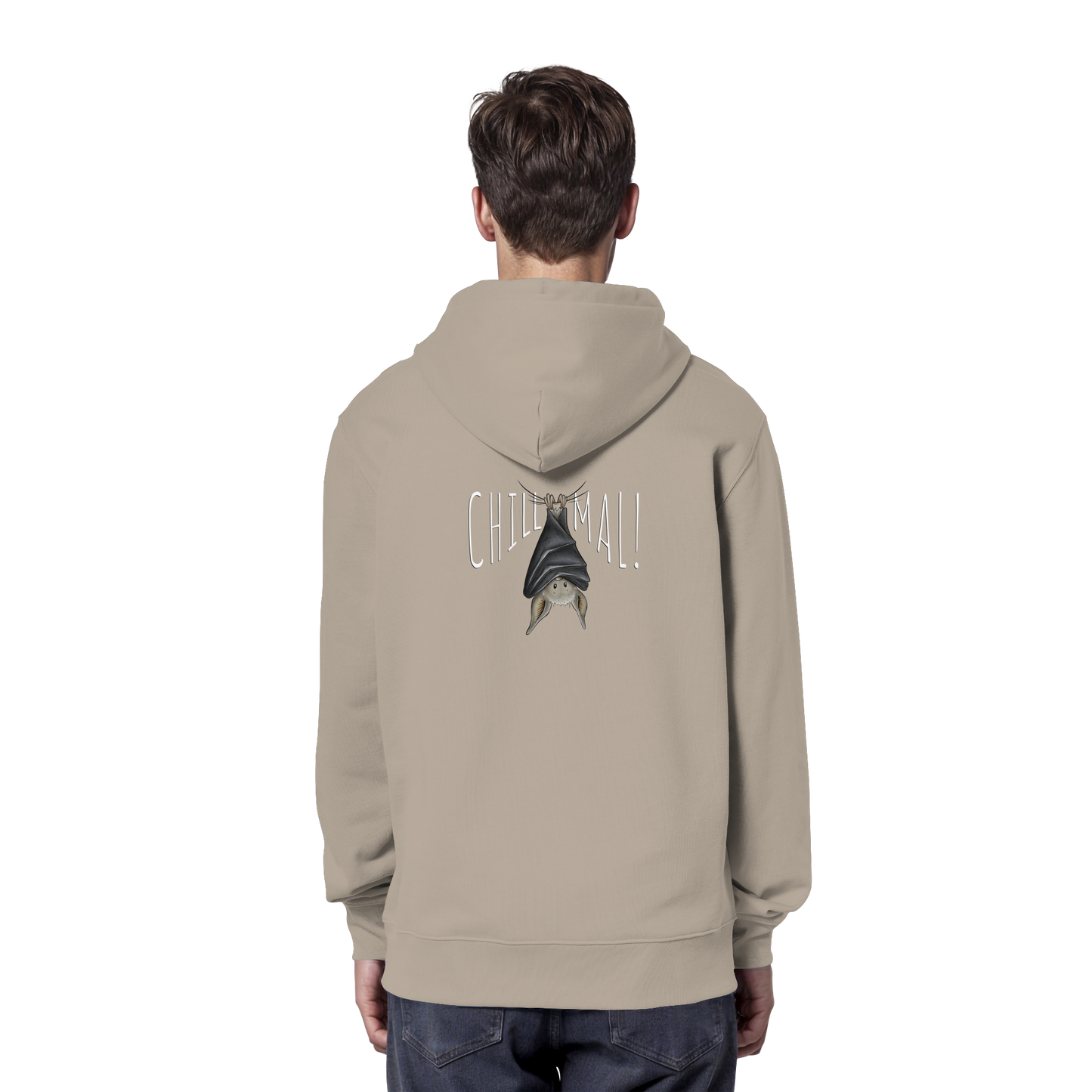 Chill Mal gemütliche Fledermaus - Organic Hoodie