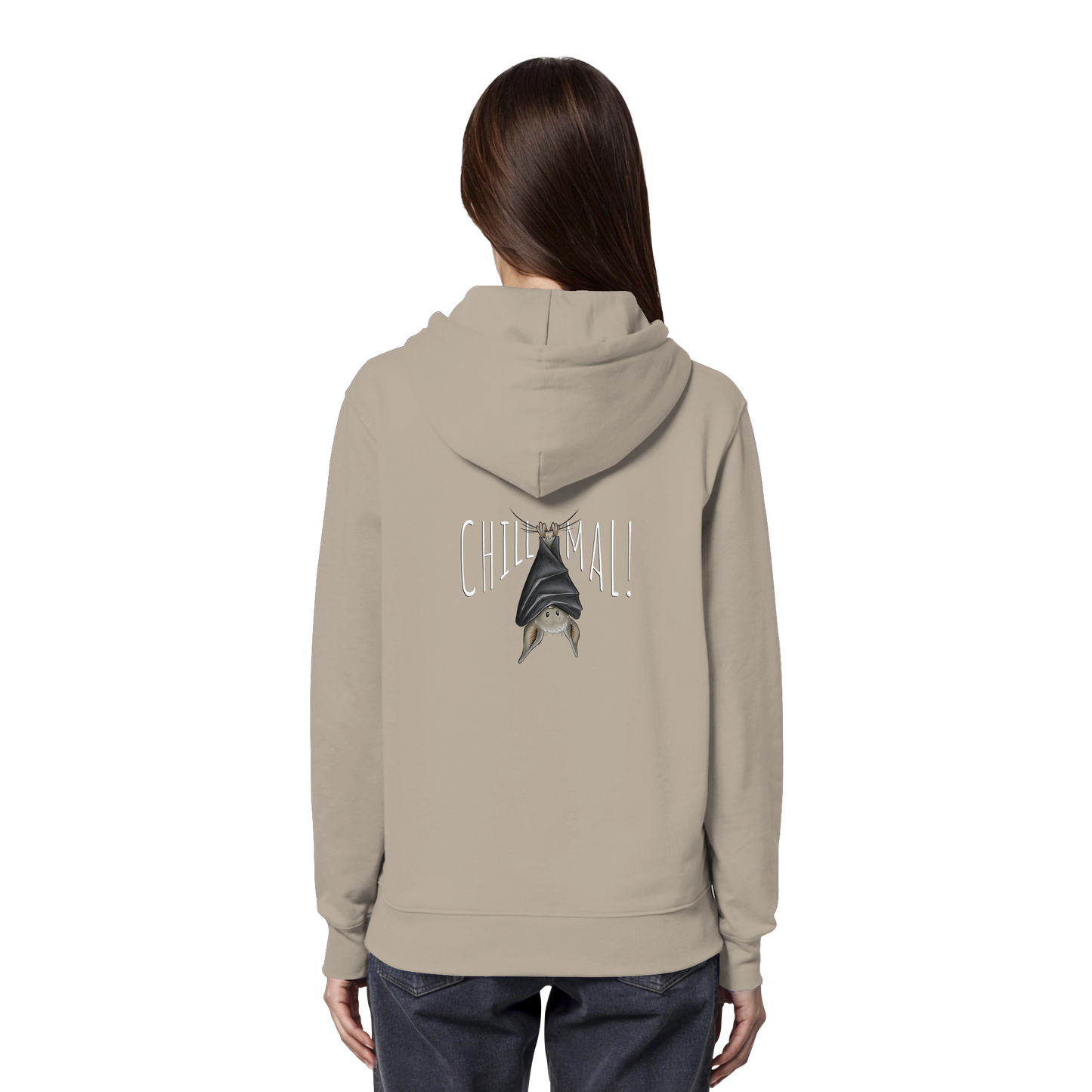 Chill Mal gemütliche Fledermaus - Organic Hoodie
