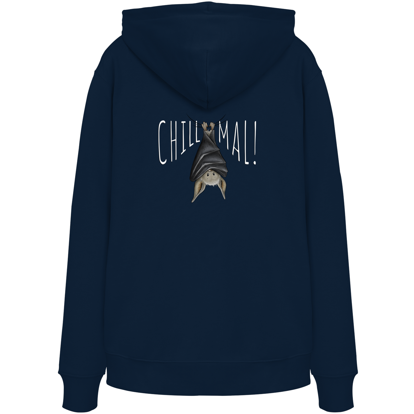 Chill Mal gemütliche Fledermaus - Organic Hoodie