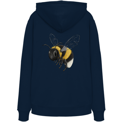 Kleine brummige Hummel Illustration - Organic Hoodie