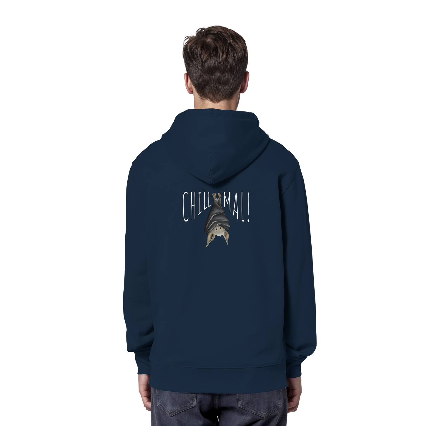 Chill Mal gemütliche Fledermaus - Organic Hoodie