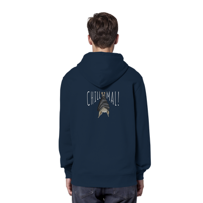 Chill Mal gemütliche Fledermaus - Organic Hoodie