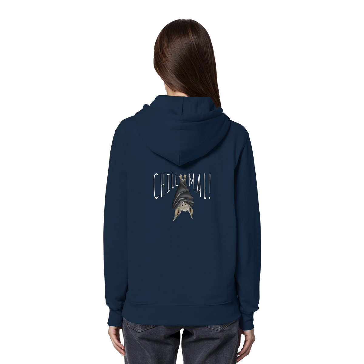 Chill Mal gemütliche Fledermaus - Organic Hoodie