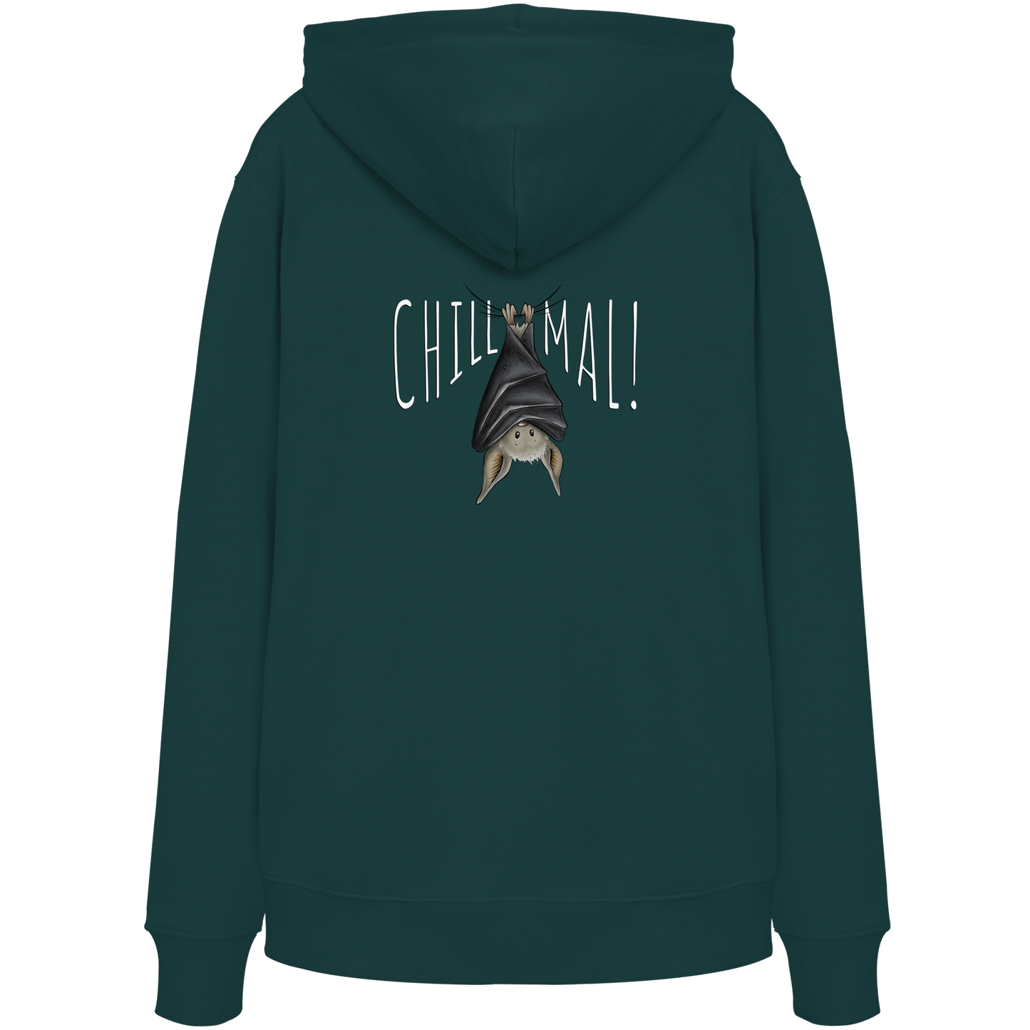Chill Mal gemütliche Fledermaus - Organic Hoodie