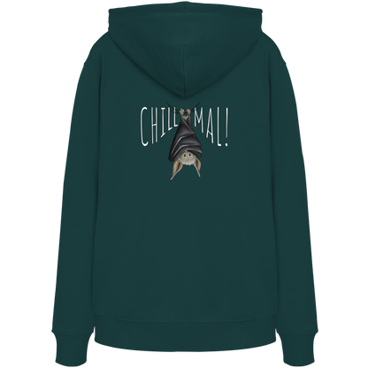 Chill Mal gemütliche Fledermaus - Organic Hoodie