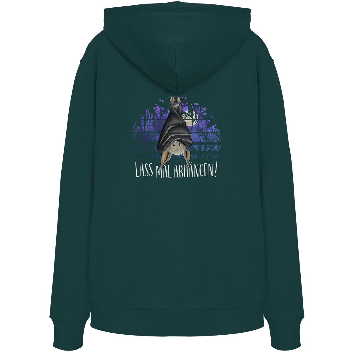 Lass mal abhängen Fledermaus - Organic Hoodie