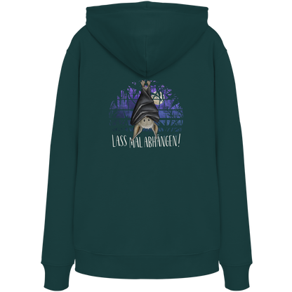 Lass mal abhängen Fledermaus - Organic Hoodie