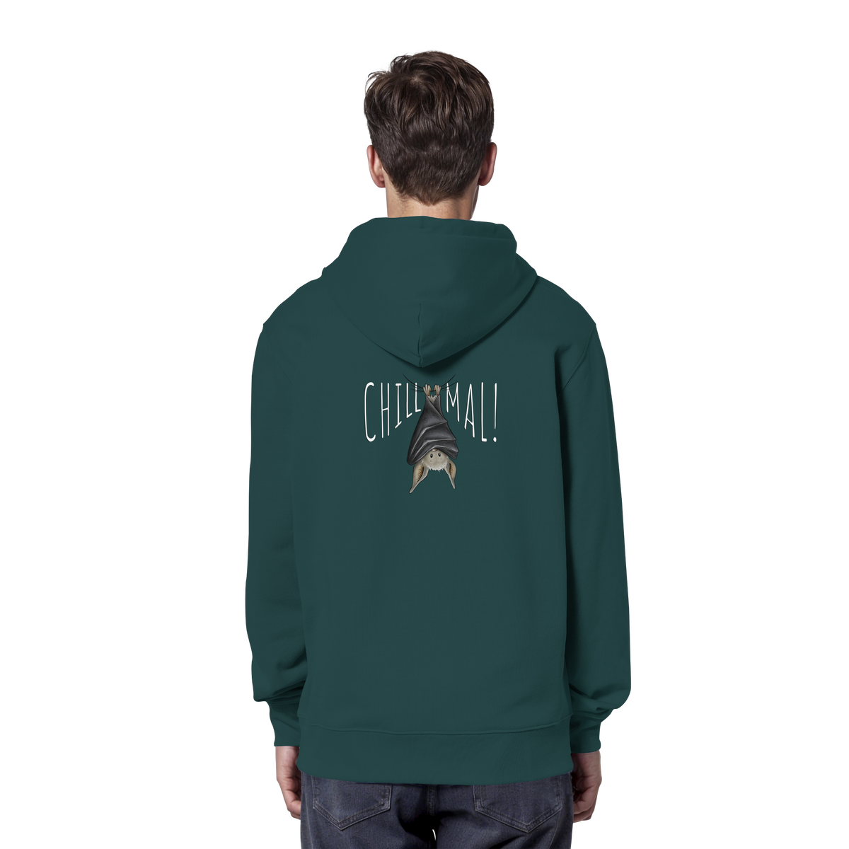 Chill Mal gemütliche Fledermaus - Organic Hoodie
