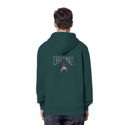 Chill Mal gemütliche Fledermaus - Organic Hoodie