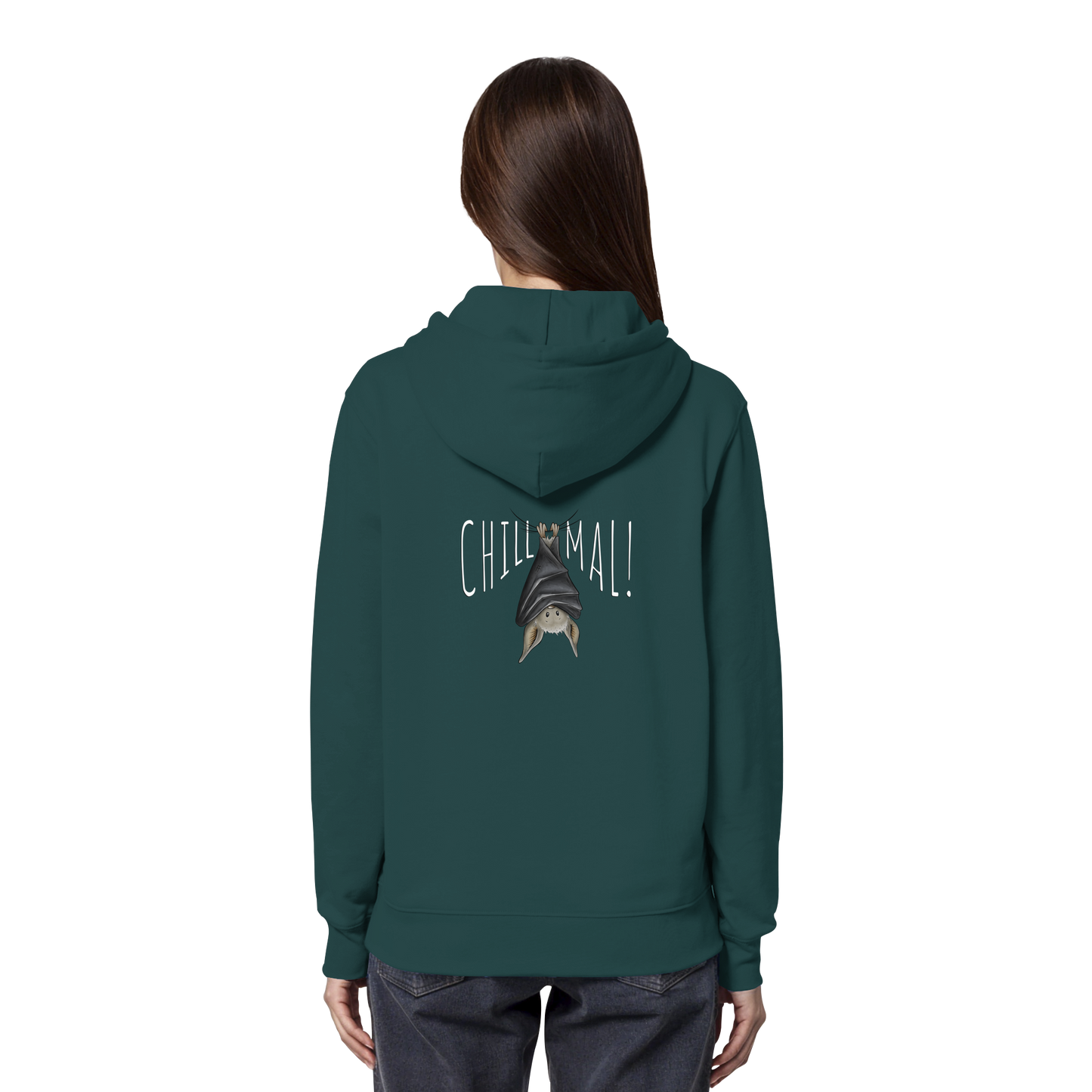 Chill Mal gemütliche Fledermaus - Organic Hoodie