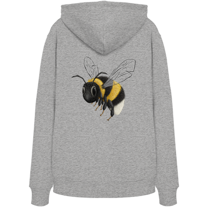 Kleine brummige Hummel Illustration - Organic Hoodie