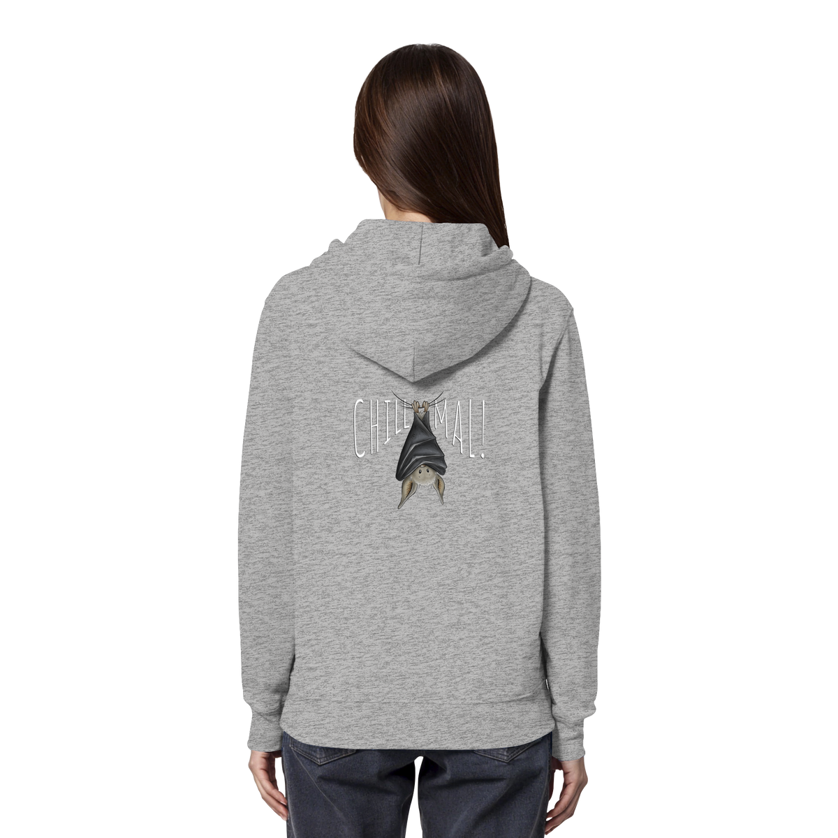 Chill Mal gemütliche Fledermaus - Organic Hoodie