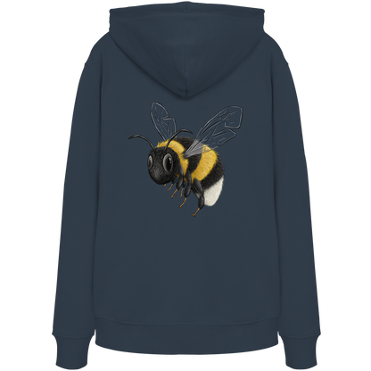 Kleine brummige Hummel Illustration - Organic Hoodie