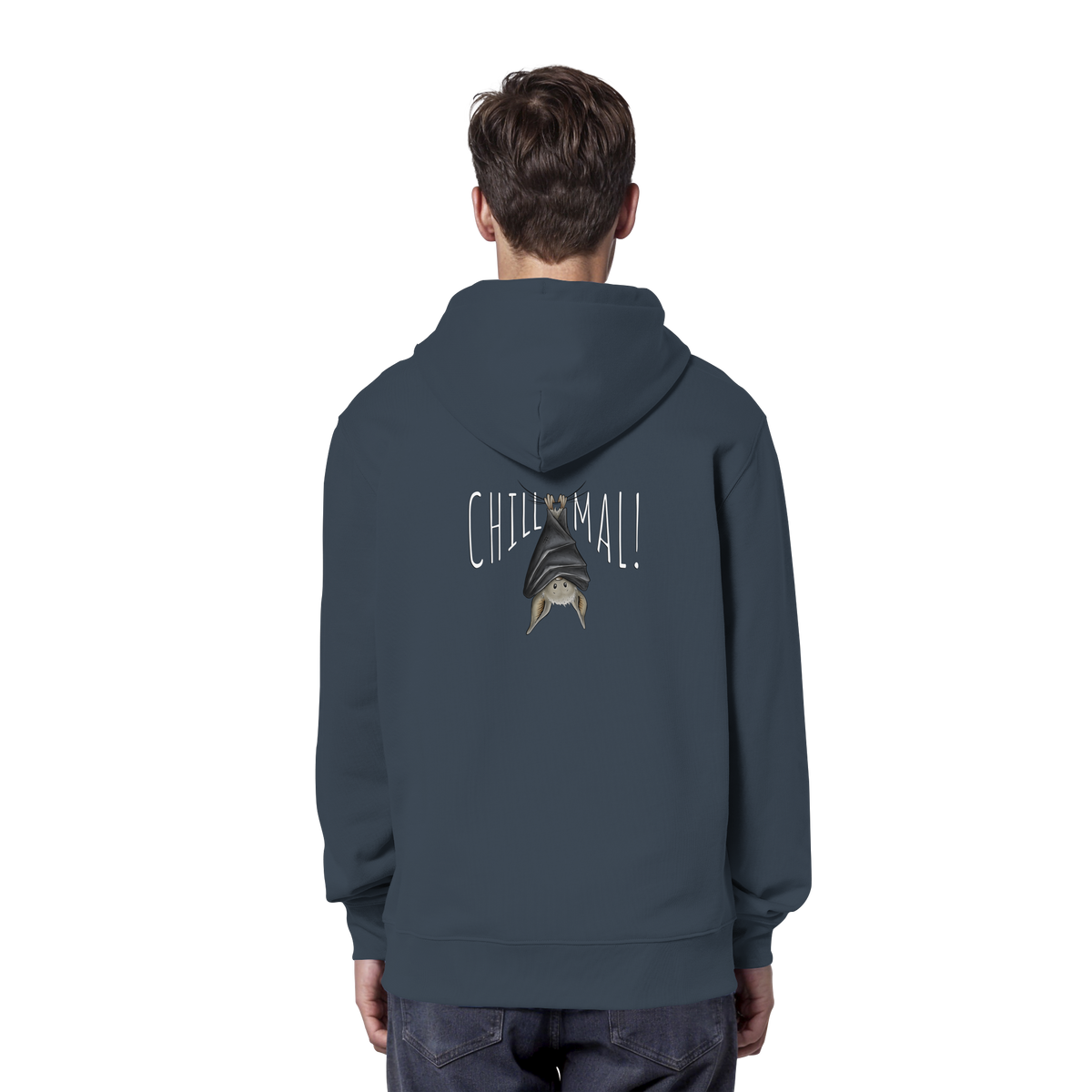 Chill Mal gemütliche Fledermaus - Organic Hoodie