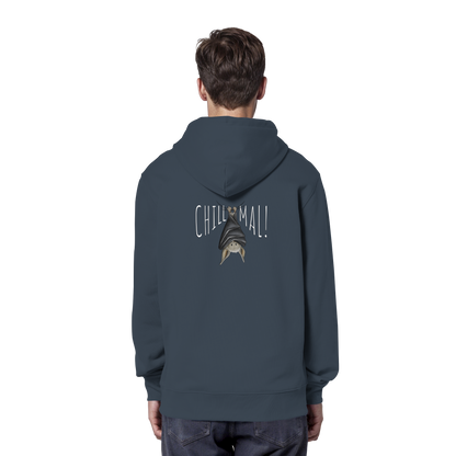 Chill Mal gemütliche Fledermaus - Organic Hoodie