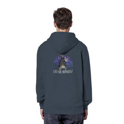 Lass mal abhängen Fledermaus - Organic Hoodie