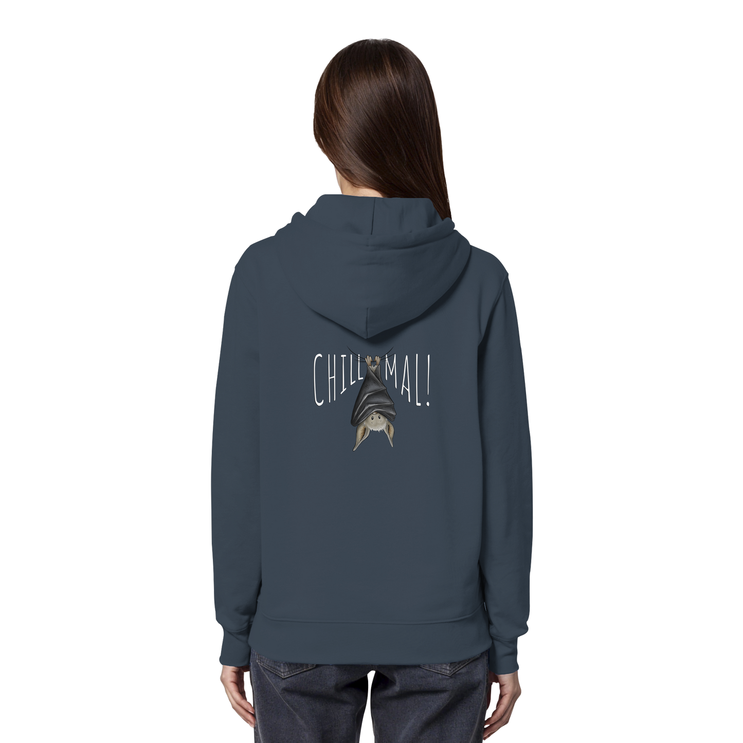 Chill Mal gemütliche Fledermaus - Organic Hoodie