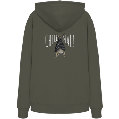 Chill Mal gemütliche Fledermaus - Organic Hoodie