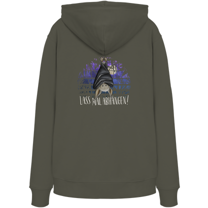Lass mal abhängen Fledermaus - Organic Hoodie