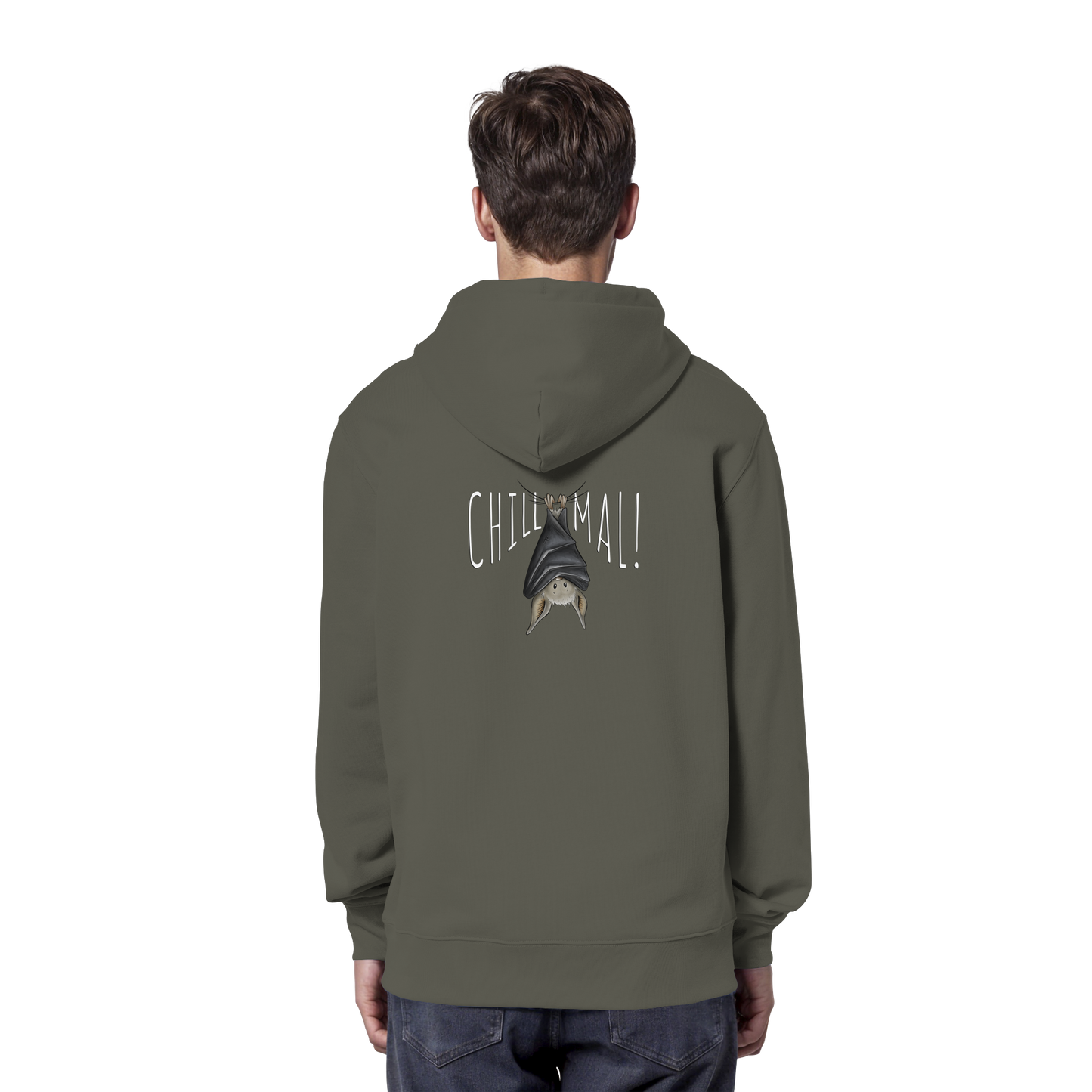 Chill Mal gemütliche Fledermaus - Organic Hoodie