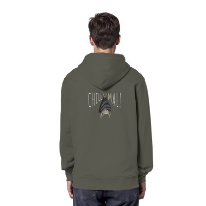 Chill Mal gemütliche Fledermaus - Organic Hoodie