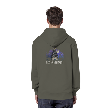 Lass mal abhängen Fledermaus - Organic Hoodie