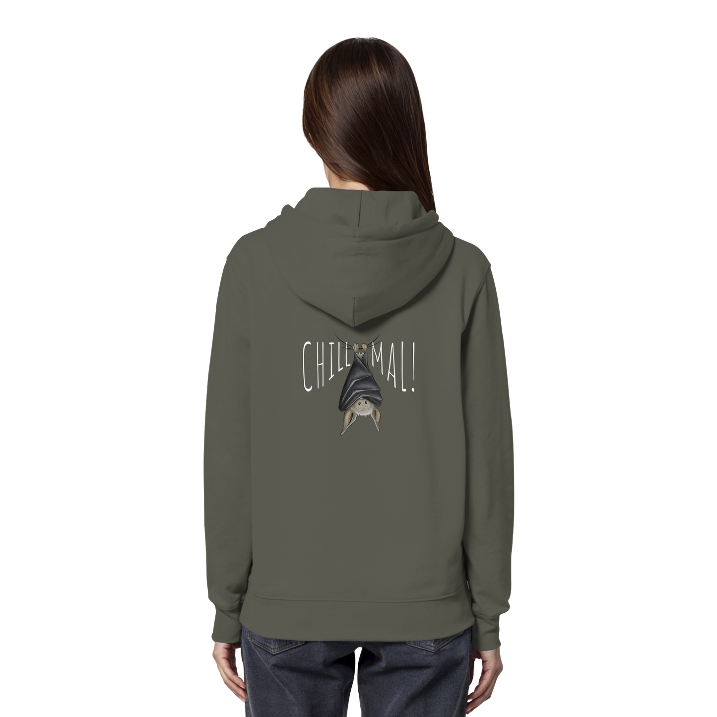 Chill Mal gemütliche Fledermaus - Organic Hoodie