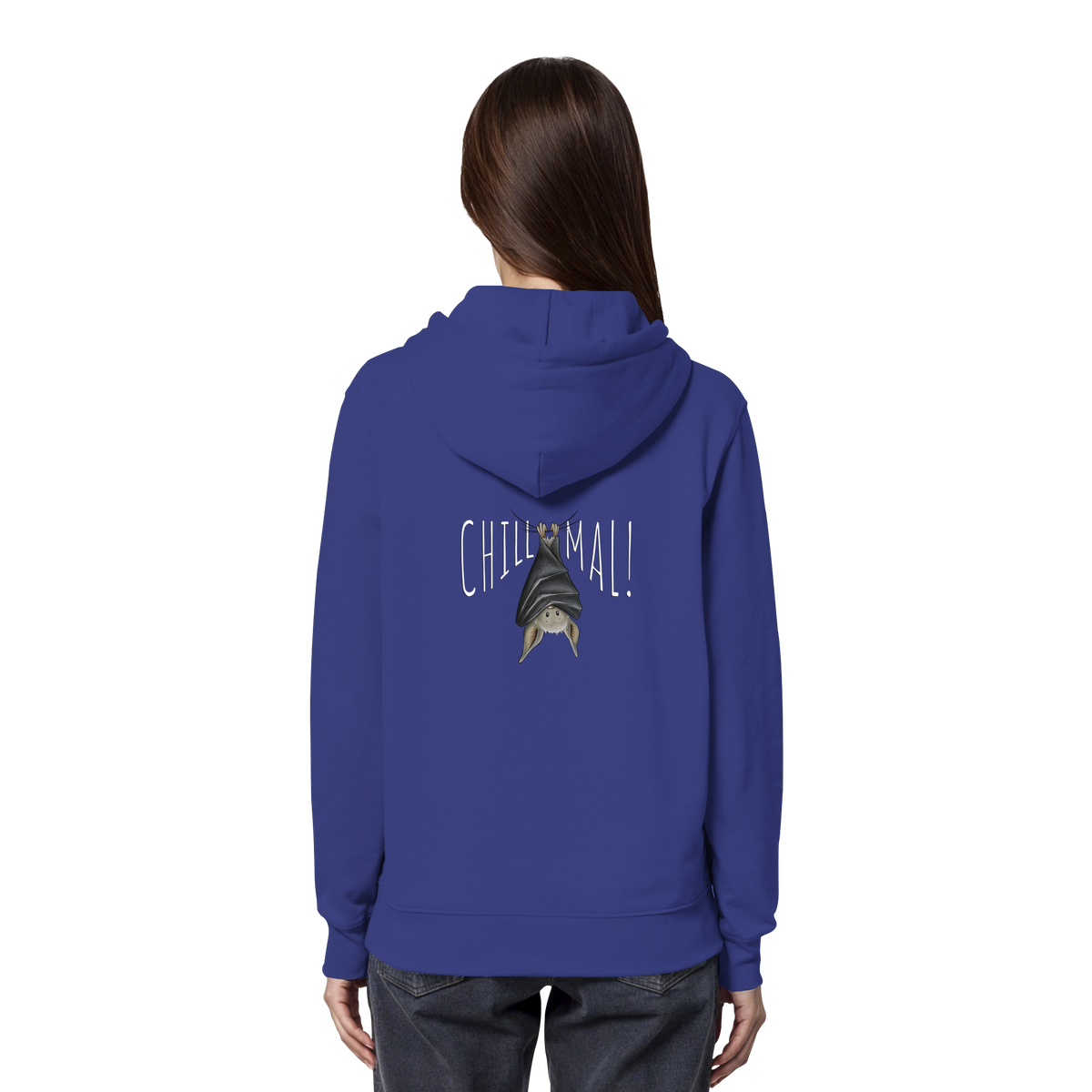 Chill Mal gemütliche Fledermaus - Organic Hoodie