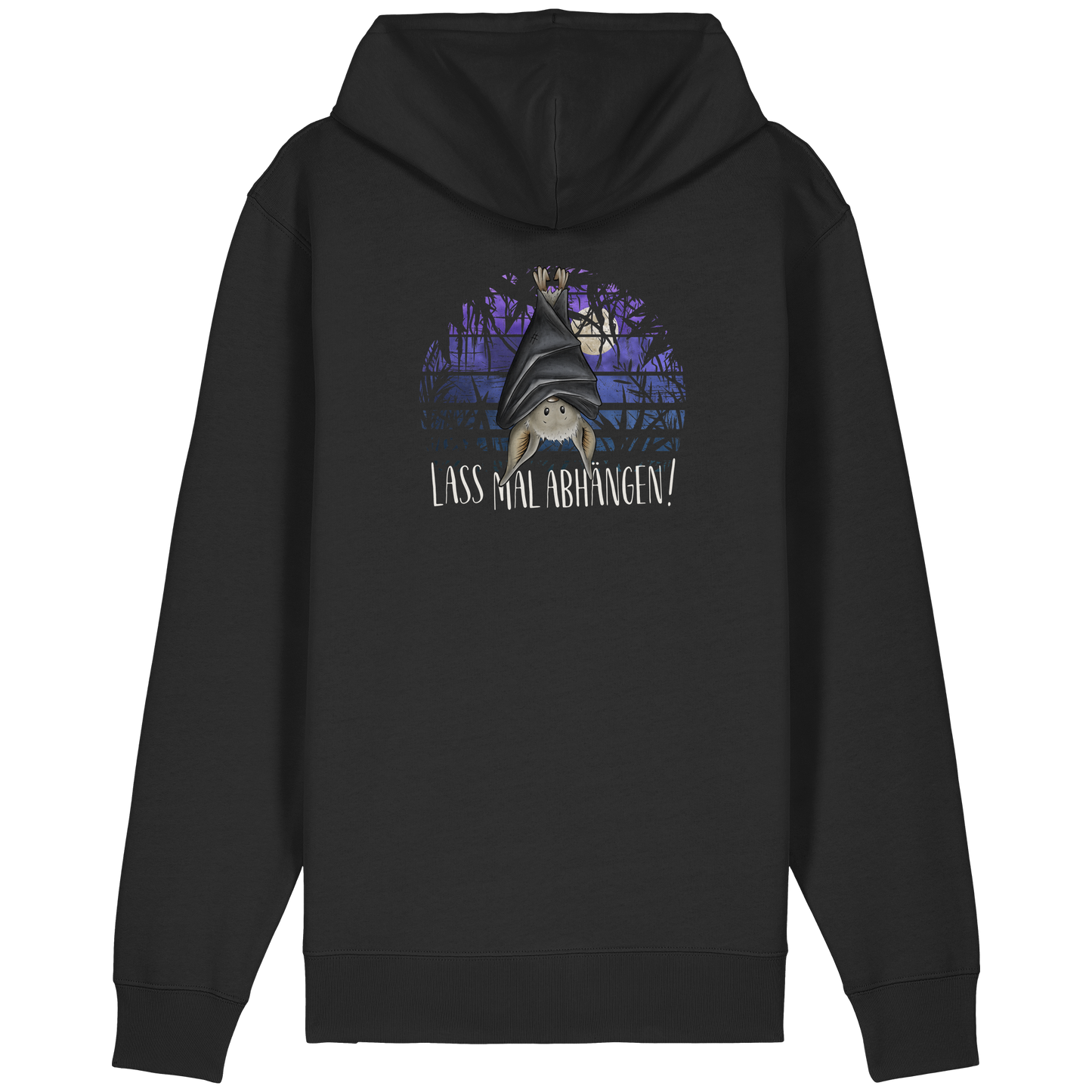 Lass mal abhängen Fledermaus - Organic Relaxed Zipper