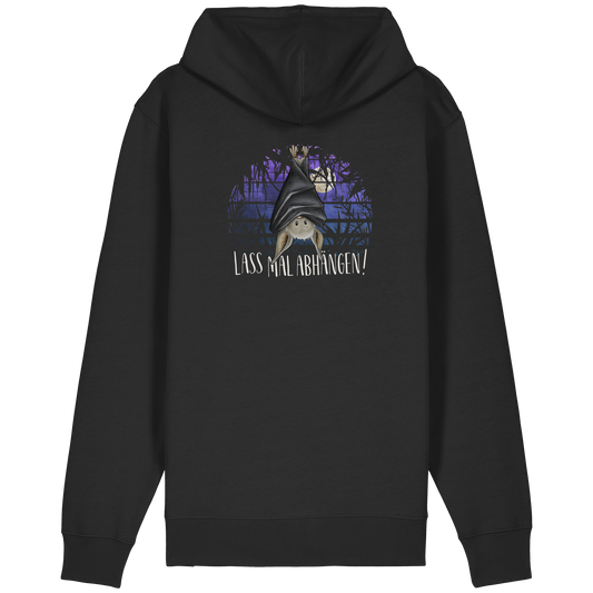 Lass mal abhängen Fledermaus - Organic Relaxed Zipper