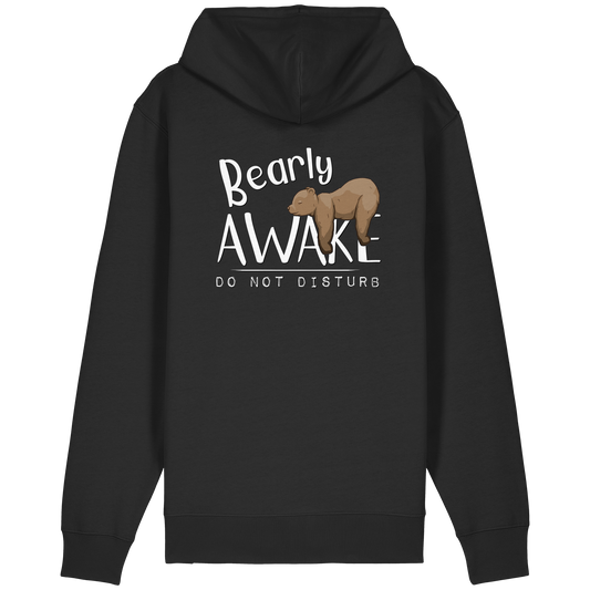 Bearly Awake Bitte nicht stören Bär - Organic Relaxed Zipper