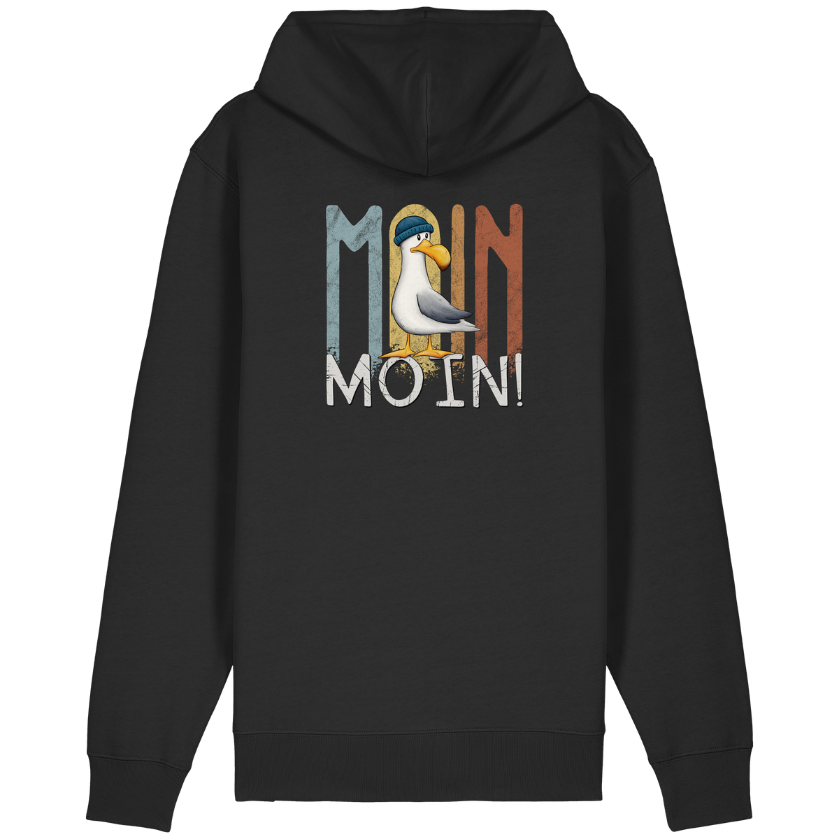 Moin Moin norddeutsche Möwe - Organic Relaxed Zipper