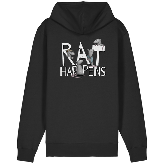 Rat Happens Ratten - Organic Relaxed Zipper