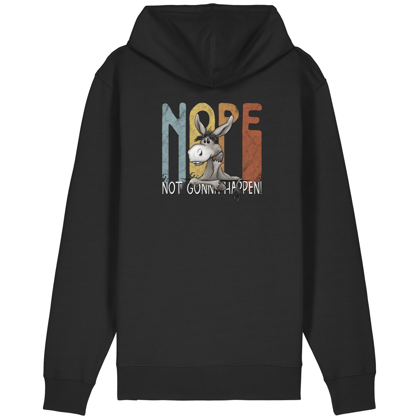 Nope | bockiger Esel - Organic Relaxed Zipper
