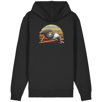 Lässiger Retro Sundown Tapir - Organic Relaxed Zipper