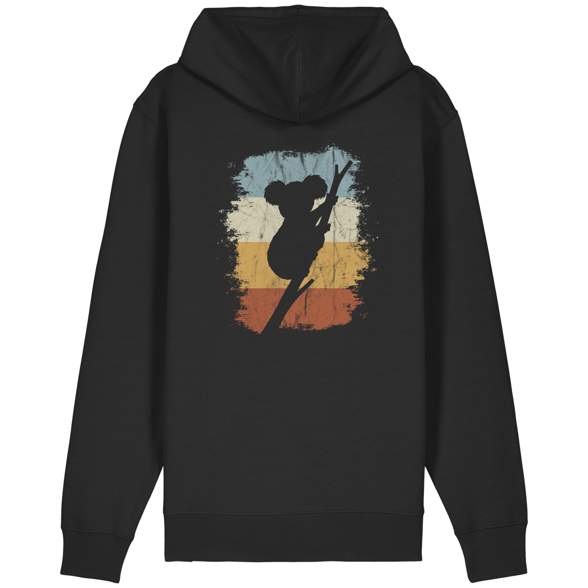 Retro kletternder Koala-Bär - Organic Relaxed Zipper